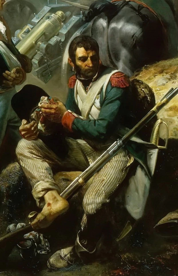 La battaglia di Zurigo - dettaglio
